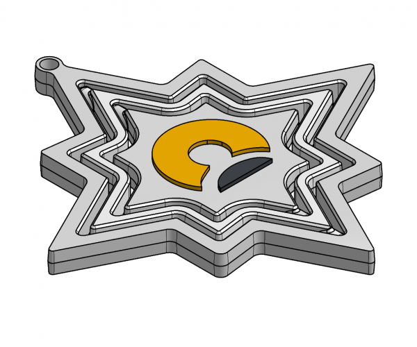 Vianočná ozdoba AJDAM 2025